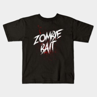 Zombie Bait - Funny Halloween Kids T-Shirt